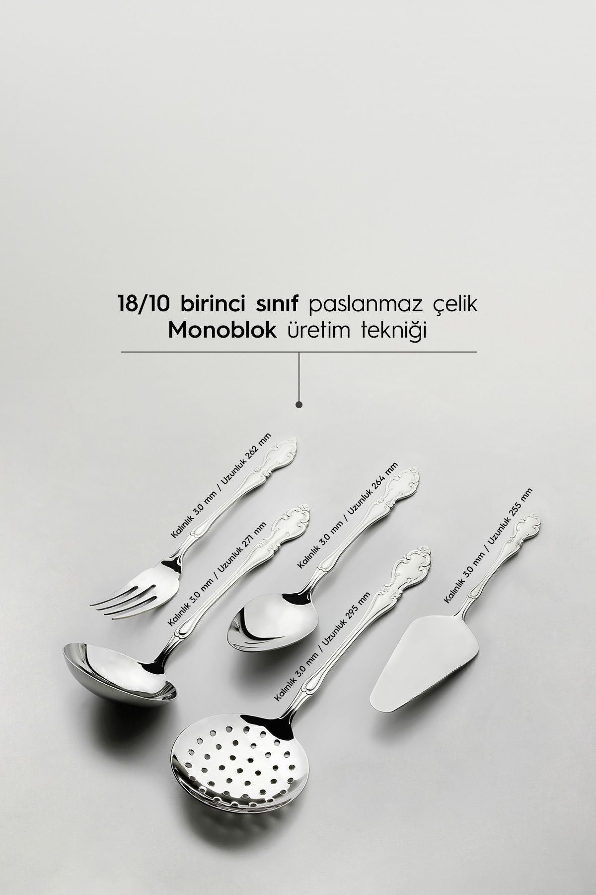 Adriana Sade 12 Person 89 Piece Leather Boxed Cutlery Set