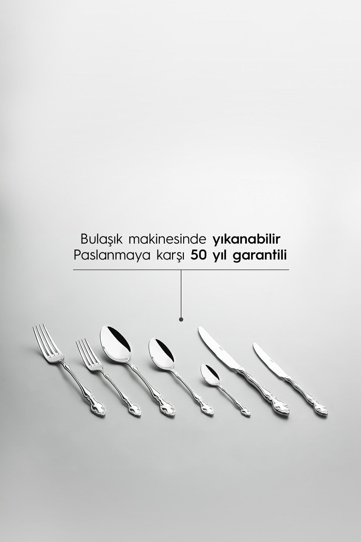 Adriana Sade 12 Person 89 Piece Leather Boxed Cutlery Set