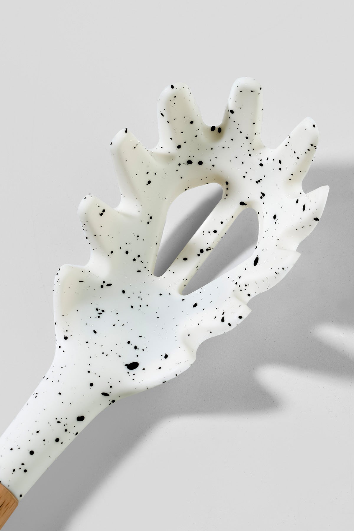 Angela Wooden Silicone 12 Piece Serving Set