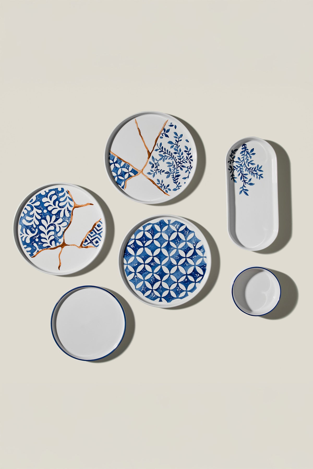 Azure 6 Kişilik 15 Parça Seramik Kahvaltı Takımı