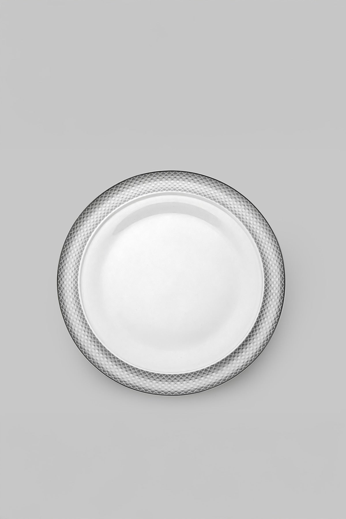 Camelia Platinum Gilded 28-Piece Porcelain Dinner Set