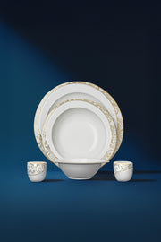 Carla Pearl 28-Piece Porcelain Dinner Set