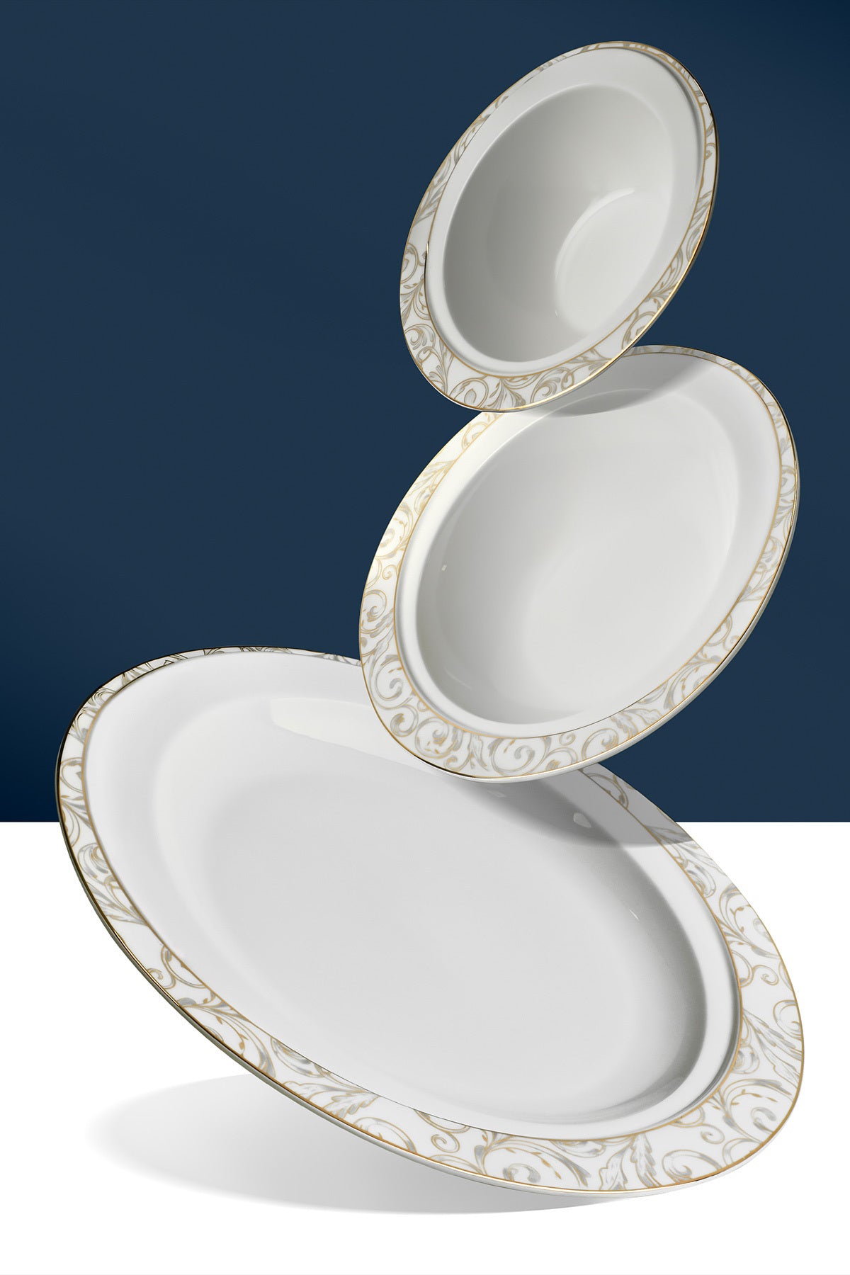 Carla Pearl 28-Piece Porcelain Dinner Set