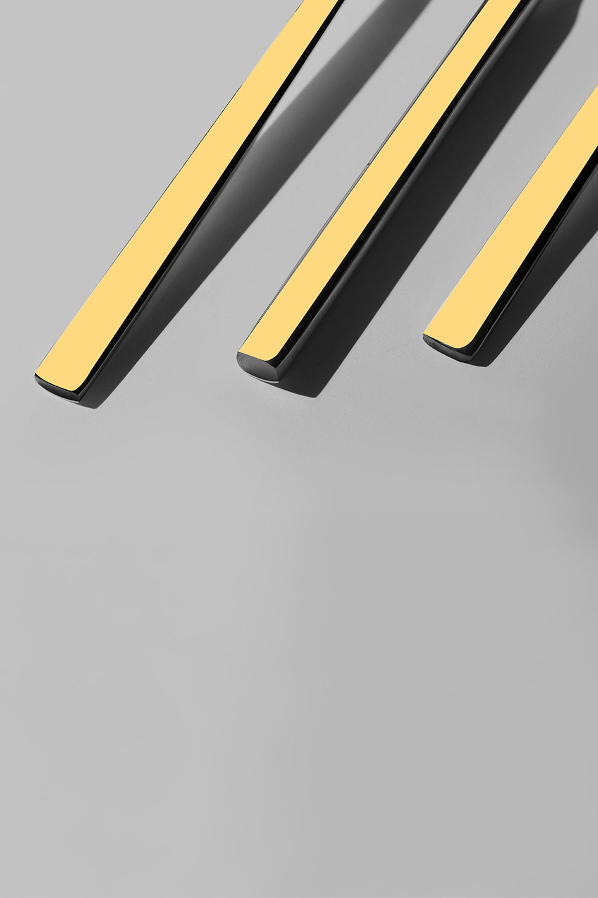 Dalyan Gold Plain 72 Piece Cutlery Set for 12 People