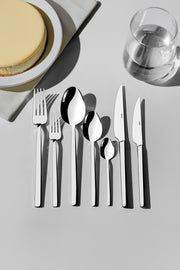 Dalyan Sade 12 Kişilik 89 Parça Deri Kutulu Çatal Kaşık Bıçak Takımı