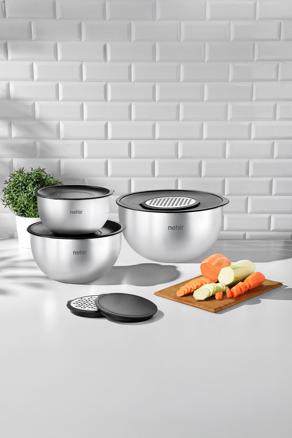 Deluxe 106-Piece Stainless Steel Wedding Set