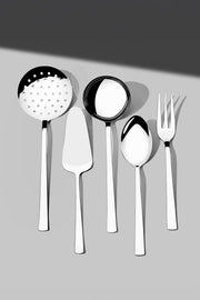 Deniz Sade 5 Piece Stainless Steel Serving Set