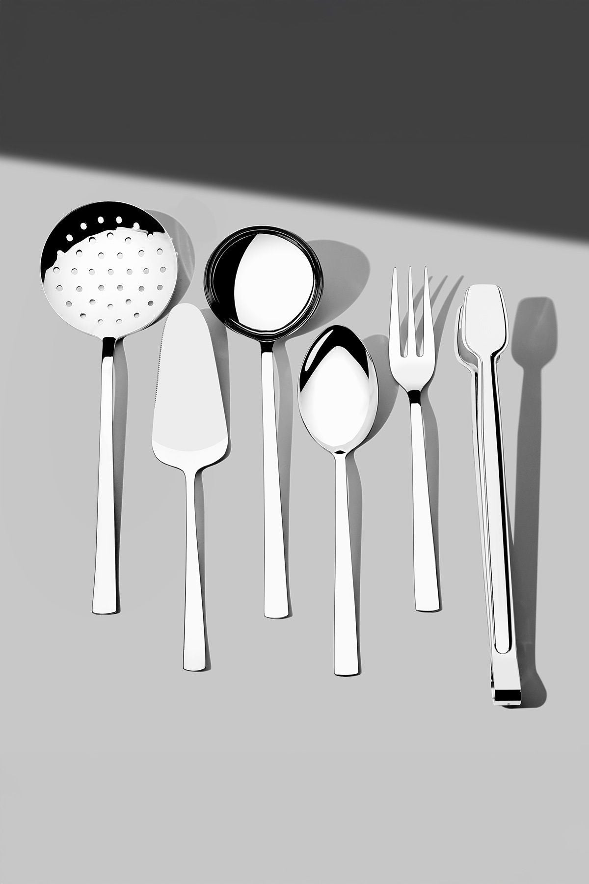 Deniz Sade 6 Piece Stainless Steel Serving Set