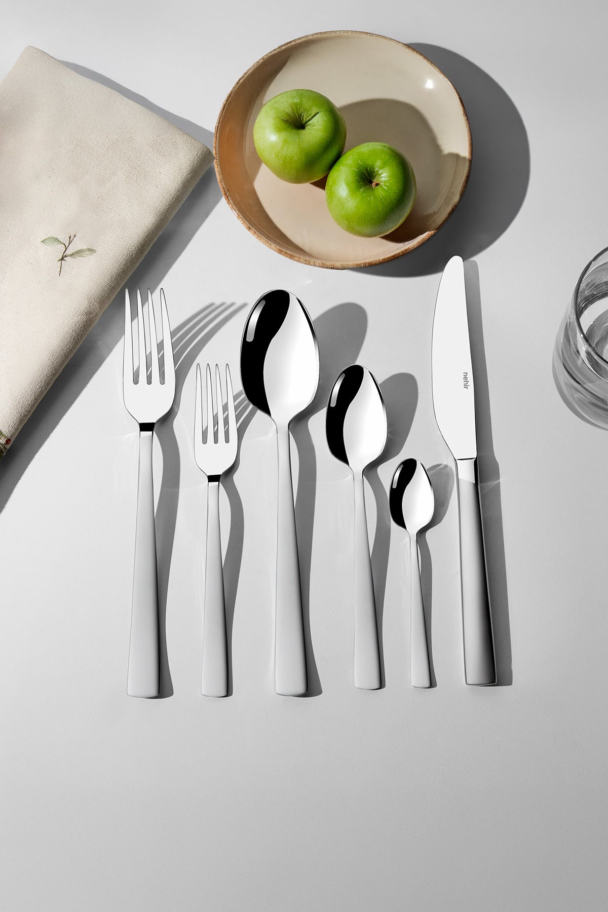 Deniz Satin 12 Person 72 Piece Boxed Cutlery Set