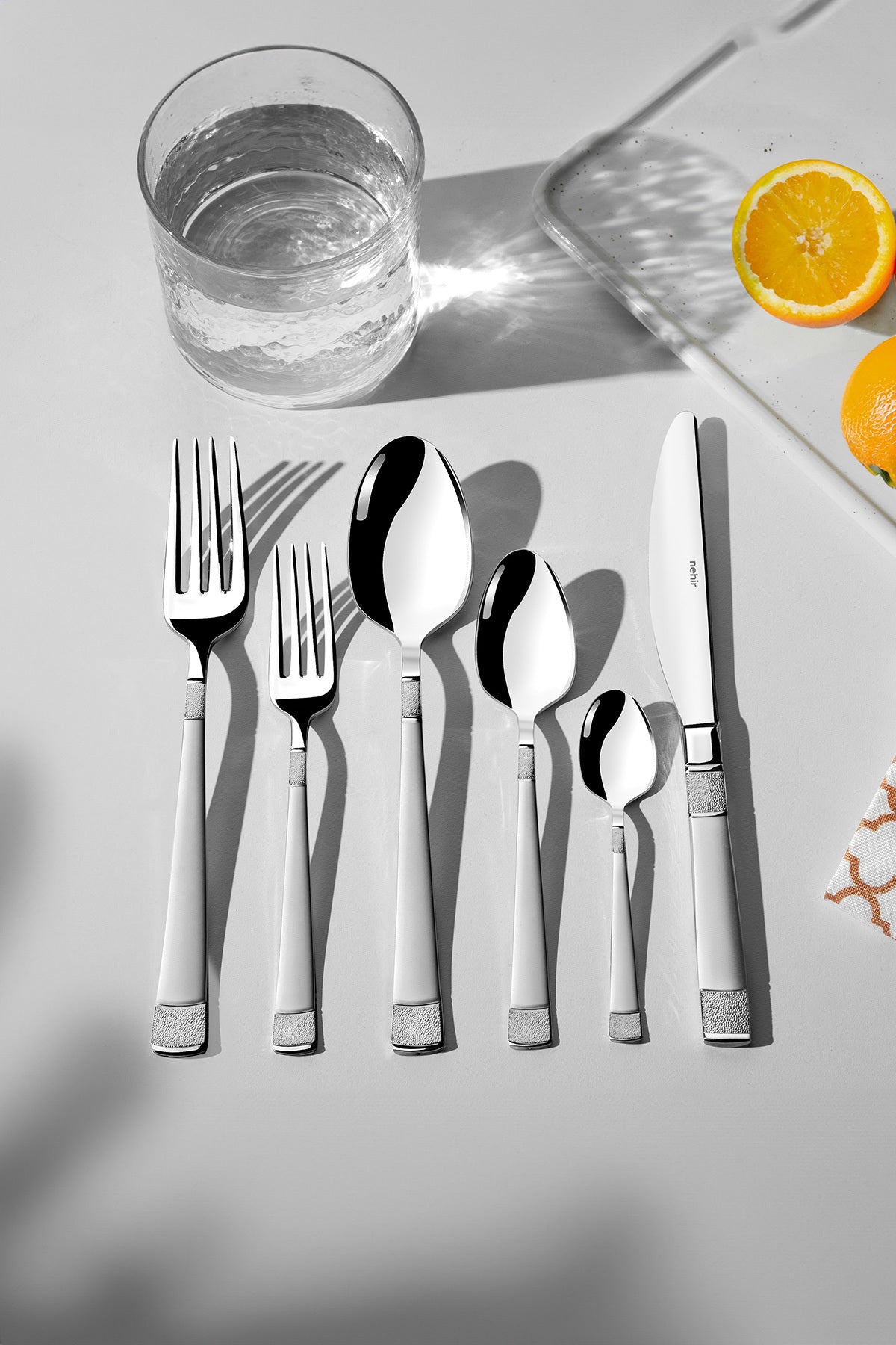 Dila Satin 6 Person 36 Piece Boxed Cutlery Set