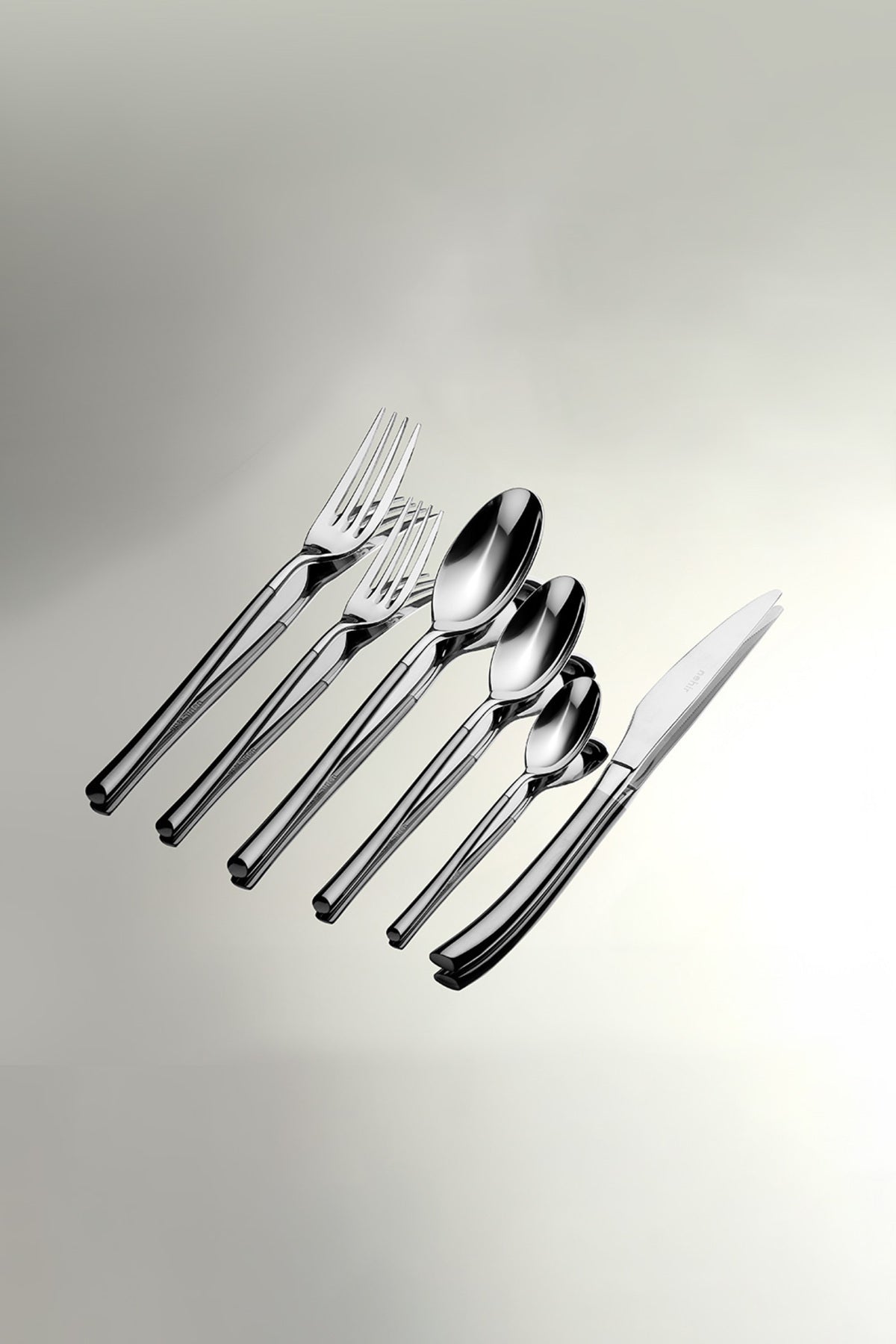 Elegance Satin 12 Person 72 Piece Boxed Cutlery Set