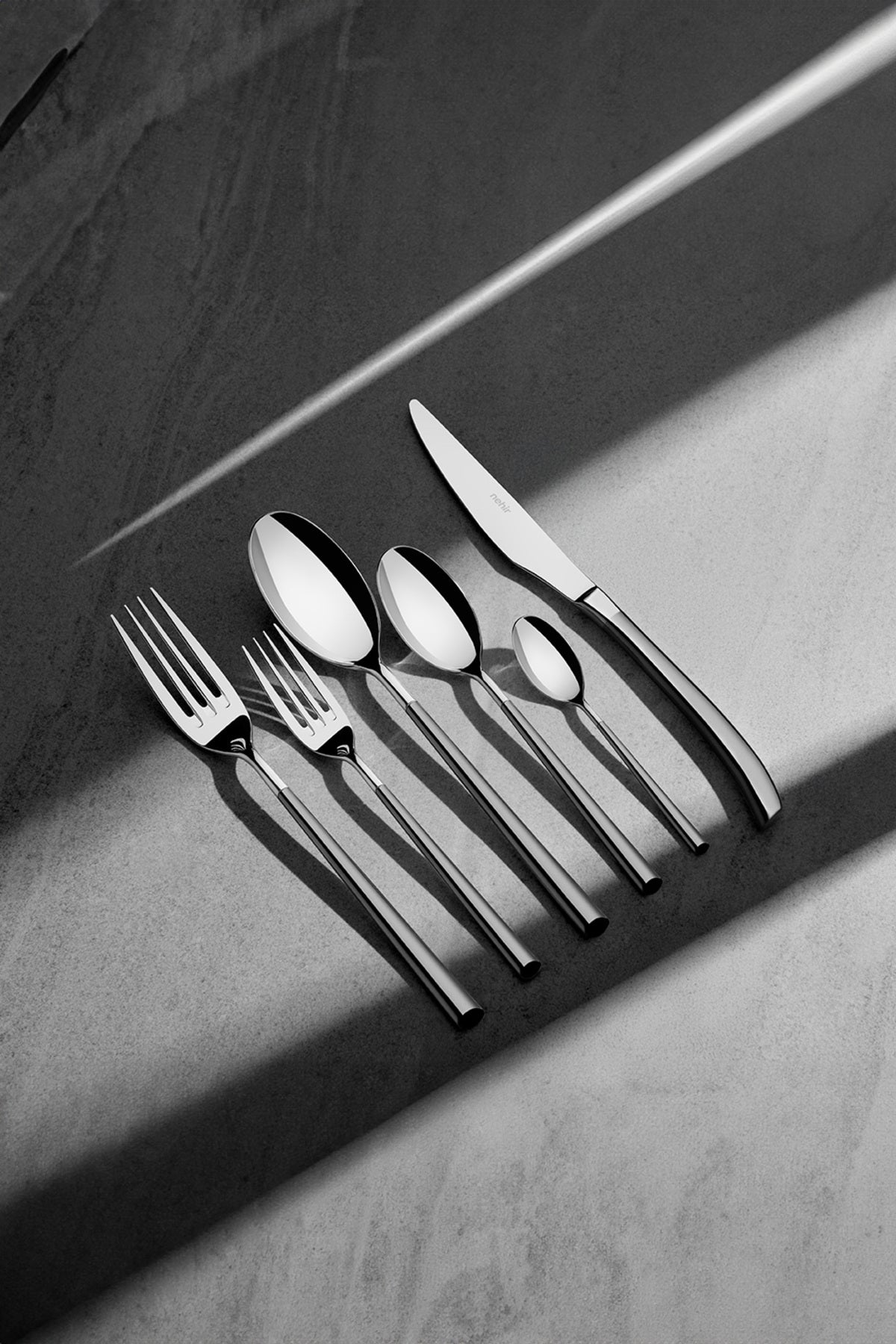 Elegance Satin 36 Piece Boxed Cutlery Set for 6 People