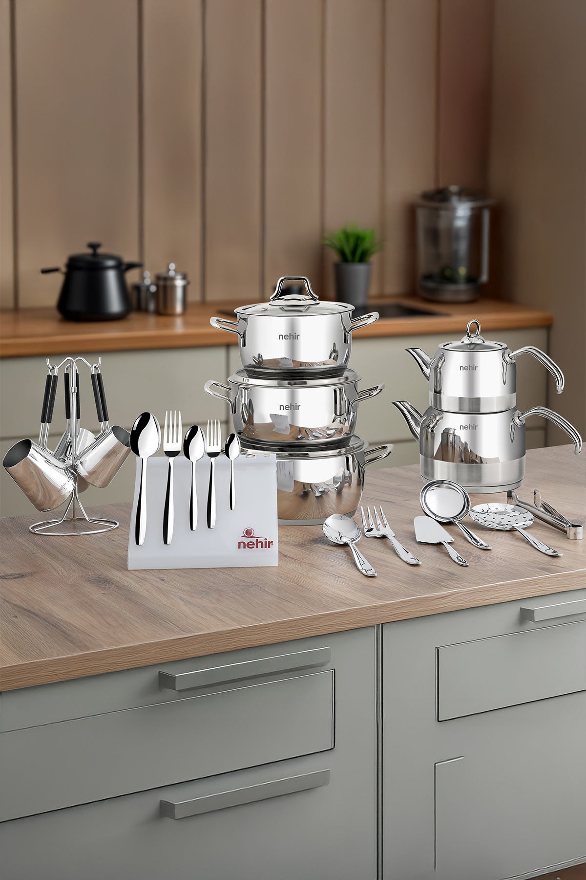 Essential 80 Piece Stainless Steel Wedding Set