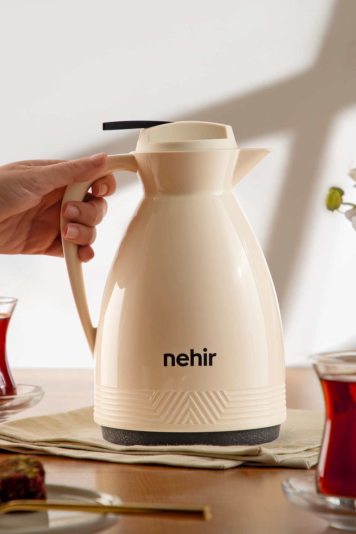 Feraye Termos 1.0 Litre Krem