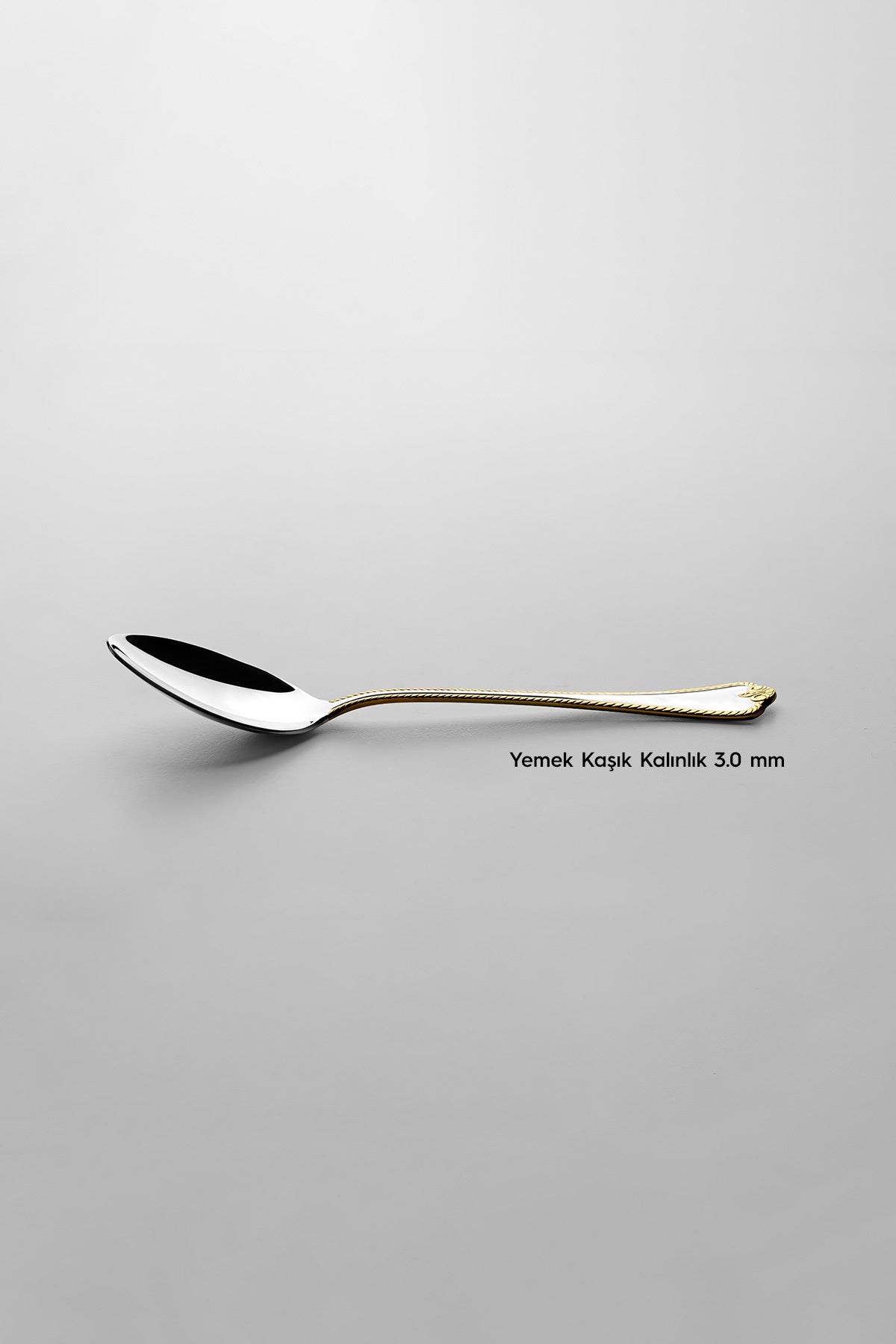 Fulya Gold Plain 36 Piece Boxed Cutlery Set for 6 People