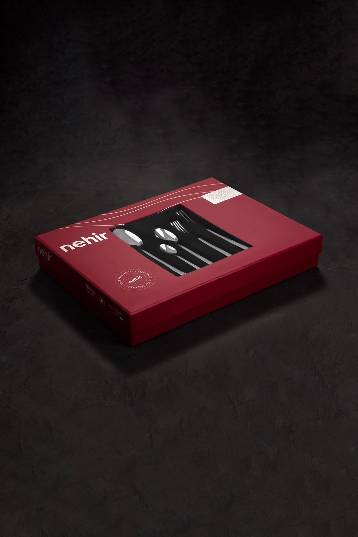 Fulya Satin 6 Person 30 Piece Boxed Cutlery Set