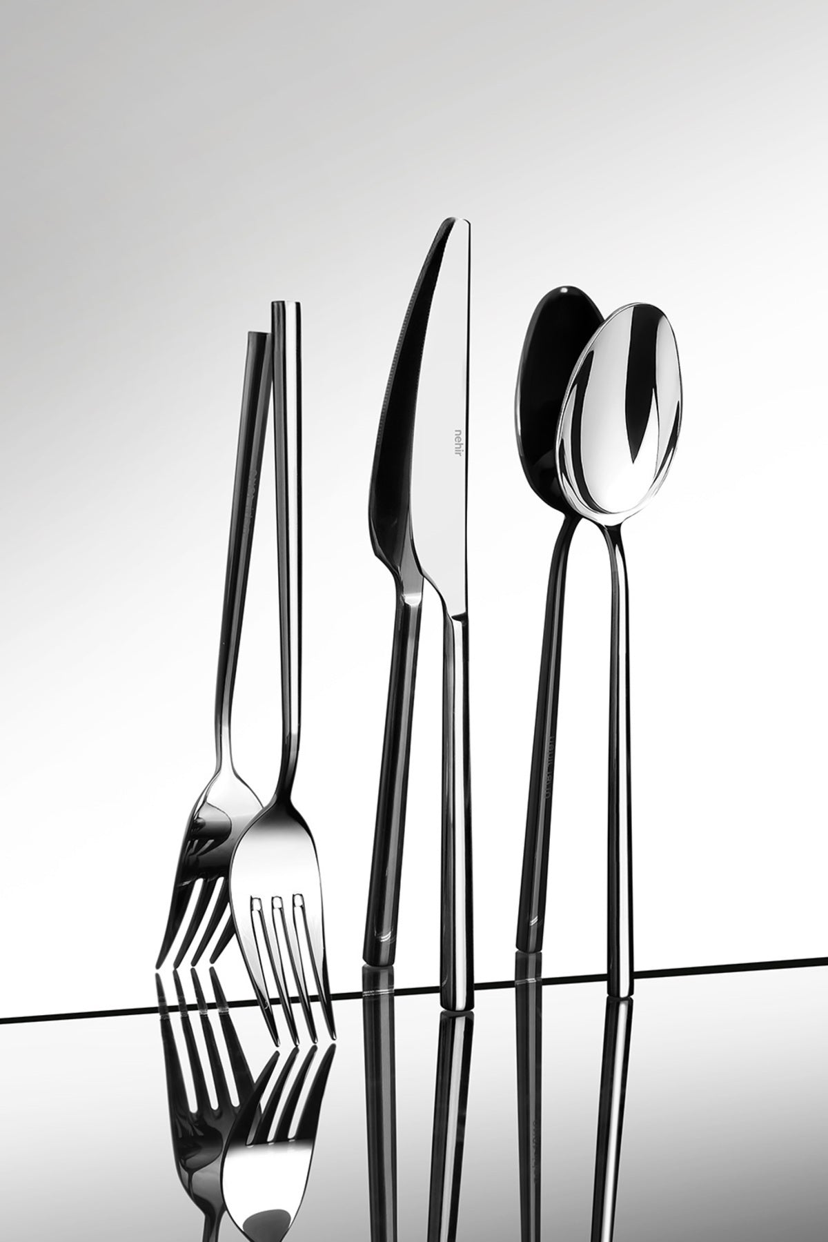 Gloria Sade 12 Kişilik 84 Parça Deri Kutulu Çatal Kaşık Bıçak Takımı