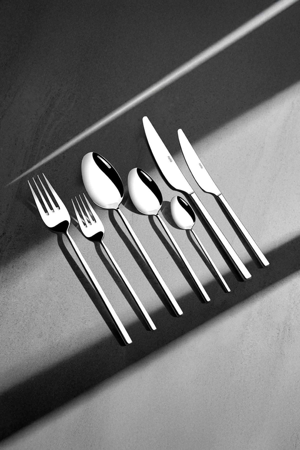 Gloria Sade 12 Kişilik 84 Parça Kutulu Çatal Kaşık Bıçak Takımı