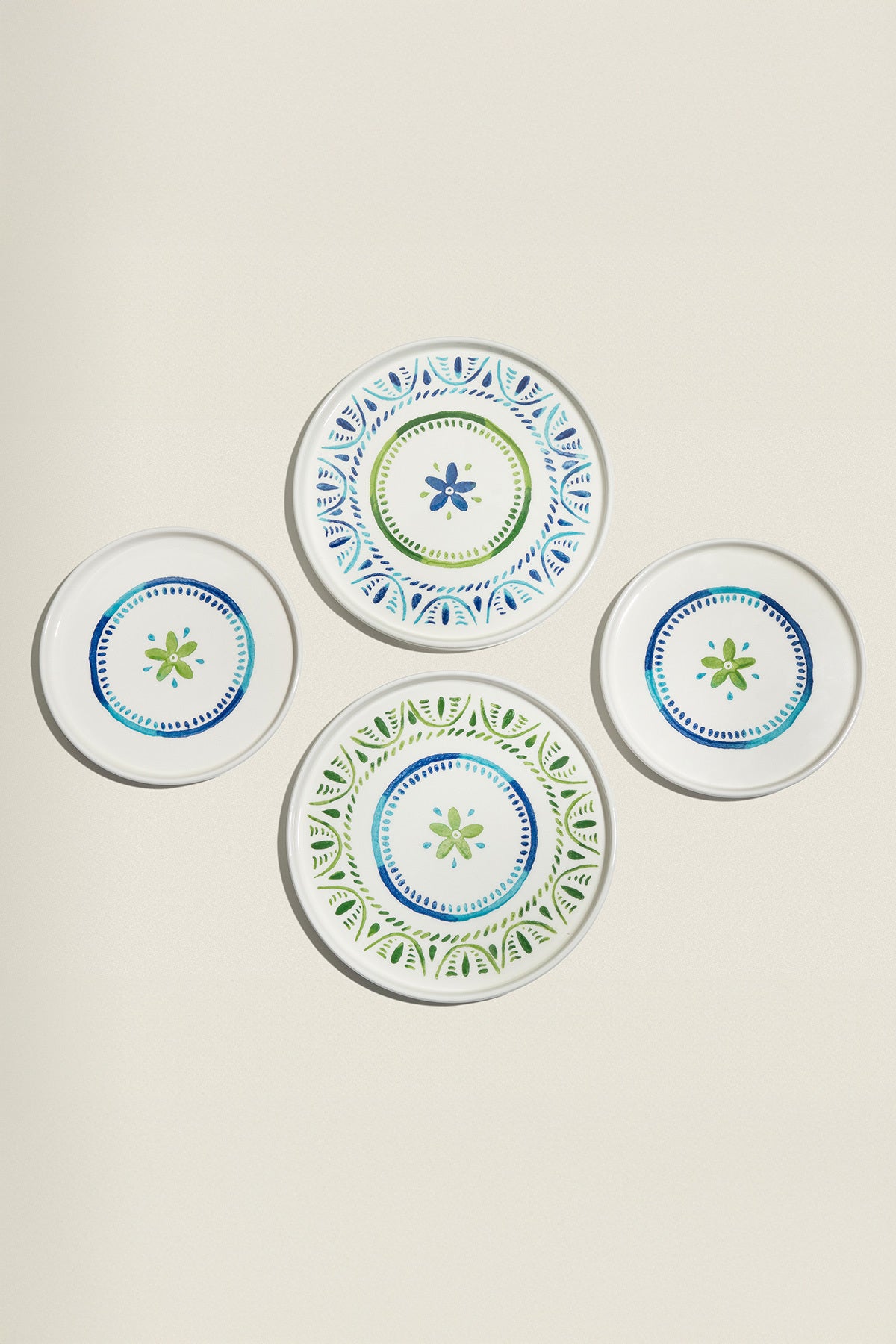 Karma Blue 6 Kişilik 13 Parça Seramik Kahvaltı Takımı