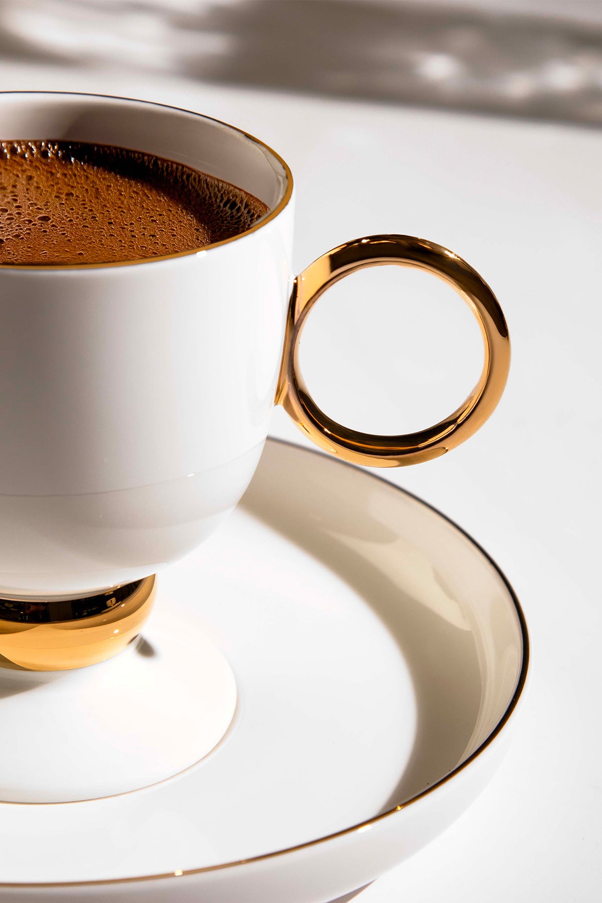 Karmen 12-Piece Porcelain Coffee Cup Set for 6 People