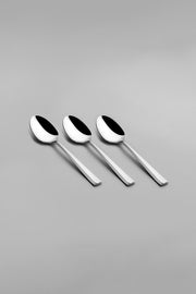 Katre Plain 12 Piece Dessert Spoon Set