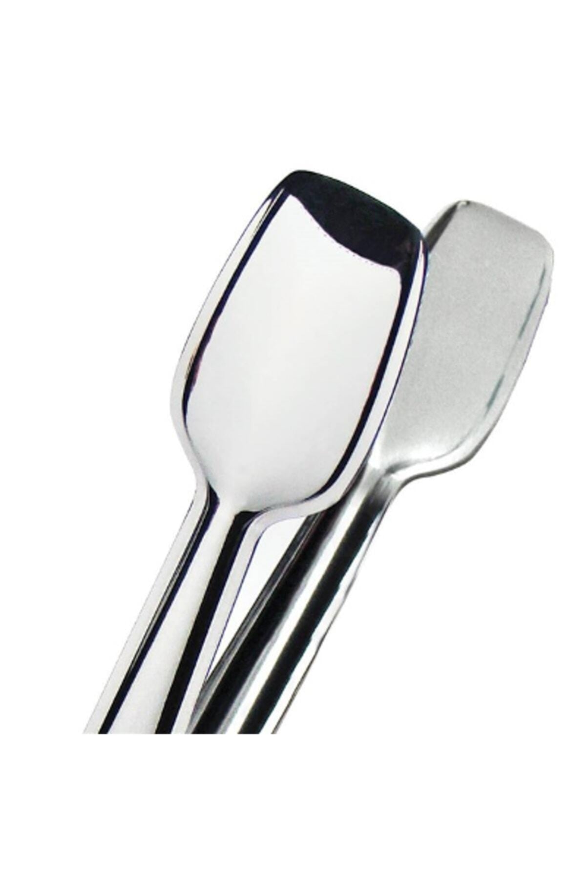 Short Stainless Steel Grill Tongs (28 cm)