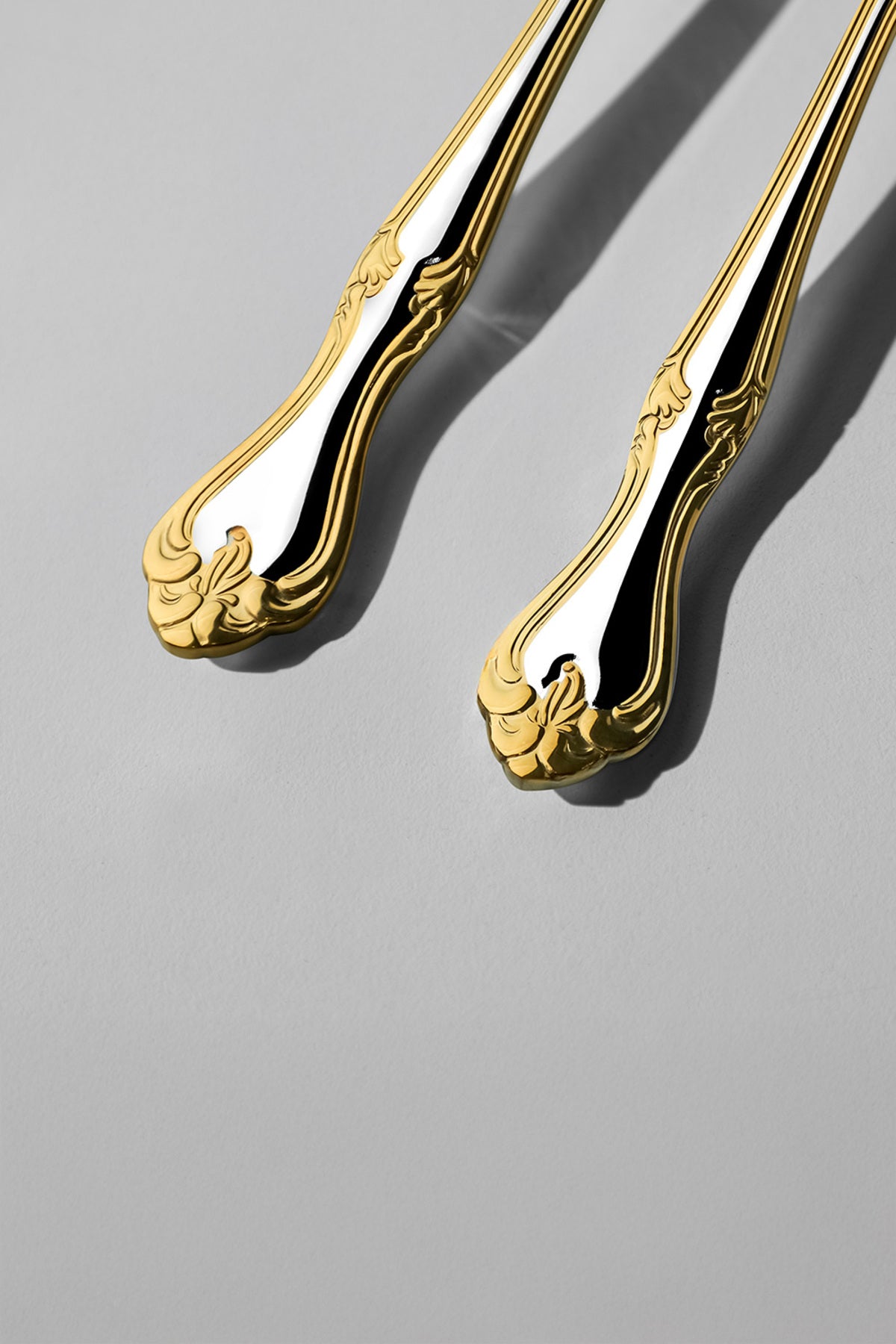 Lalezar Gold Plain 30 Piece Boxed Cutlery Set for 6 People