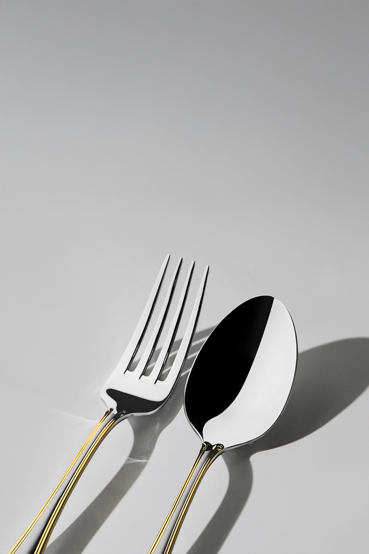 Lalezar Gold Satin 60 Piece Boxed Cutlery Set for 12 People