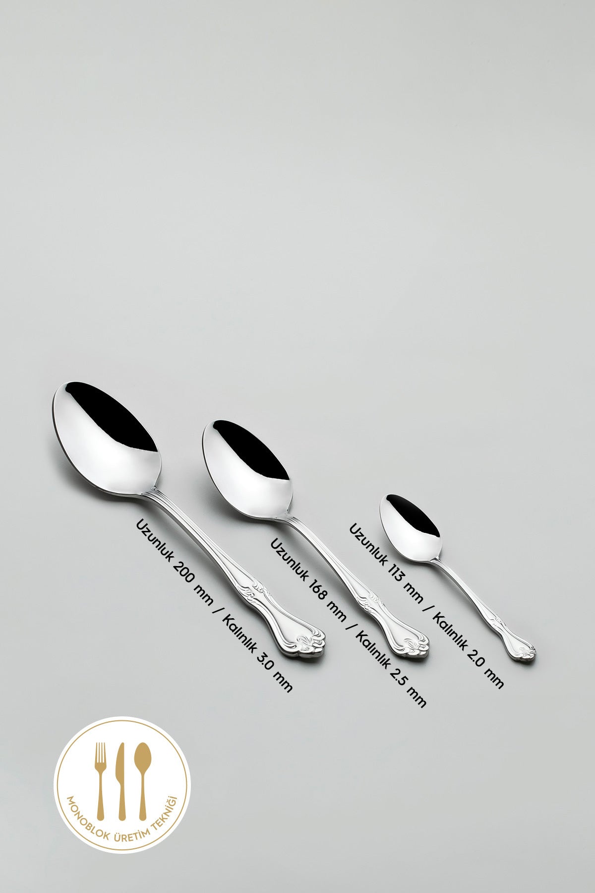 Lalezar Plain 12 Person 84 Piece Boxed Cutlery Set