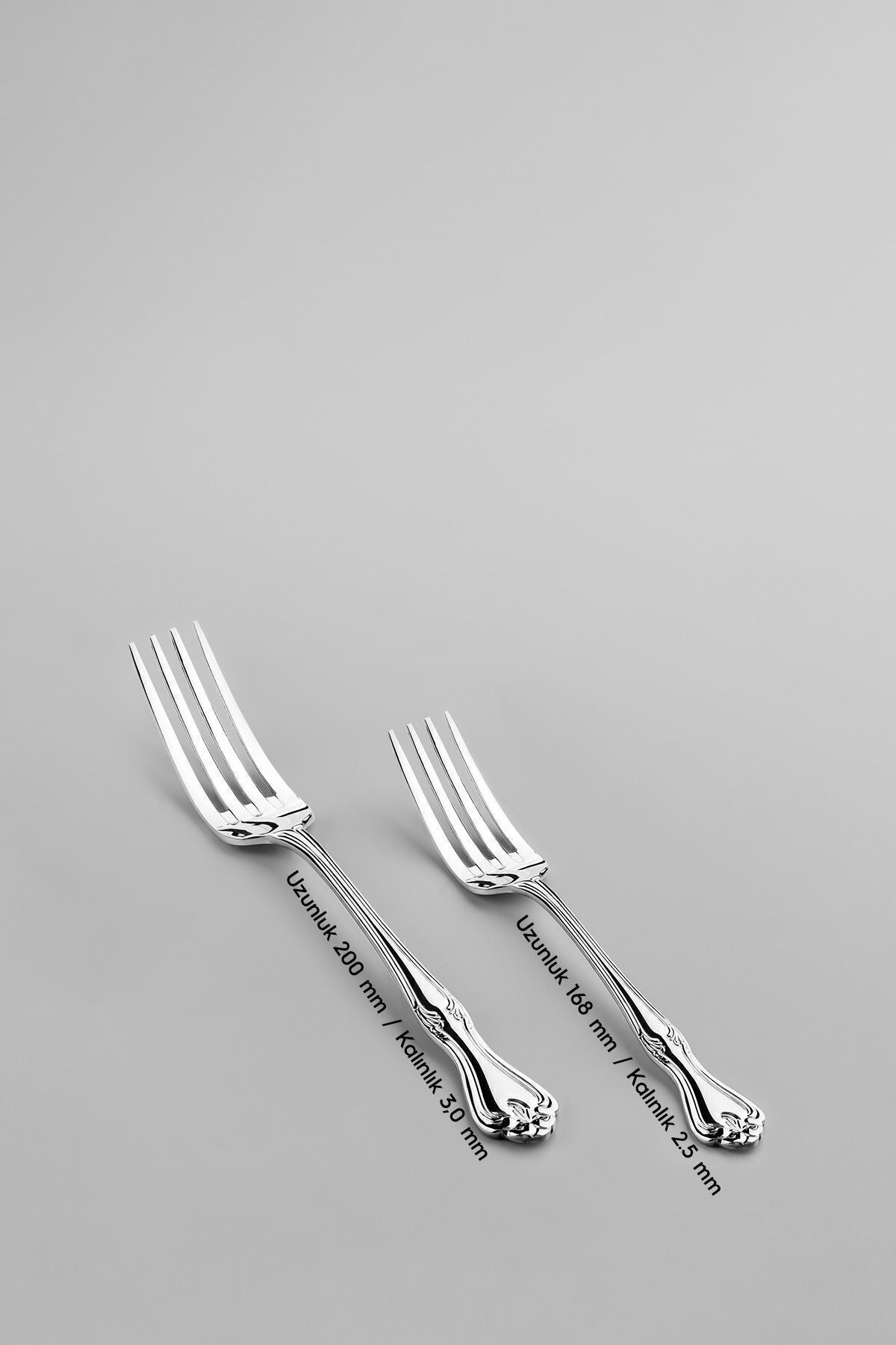 Lalezar Sade 6 Kişilik 30 Parça Kutulu Çatal Kaşık Takımı