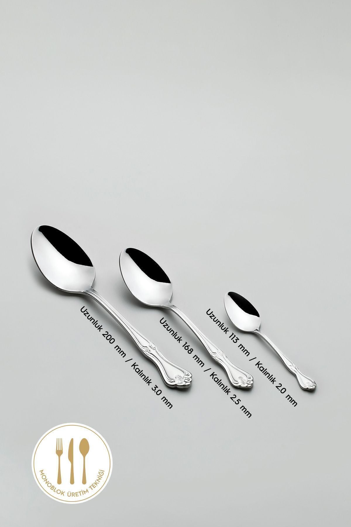 Lalezar Plain 36 Piece Boxed Cutlery Set for 6 People