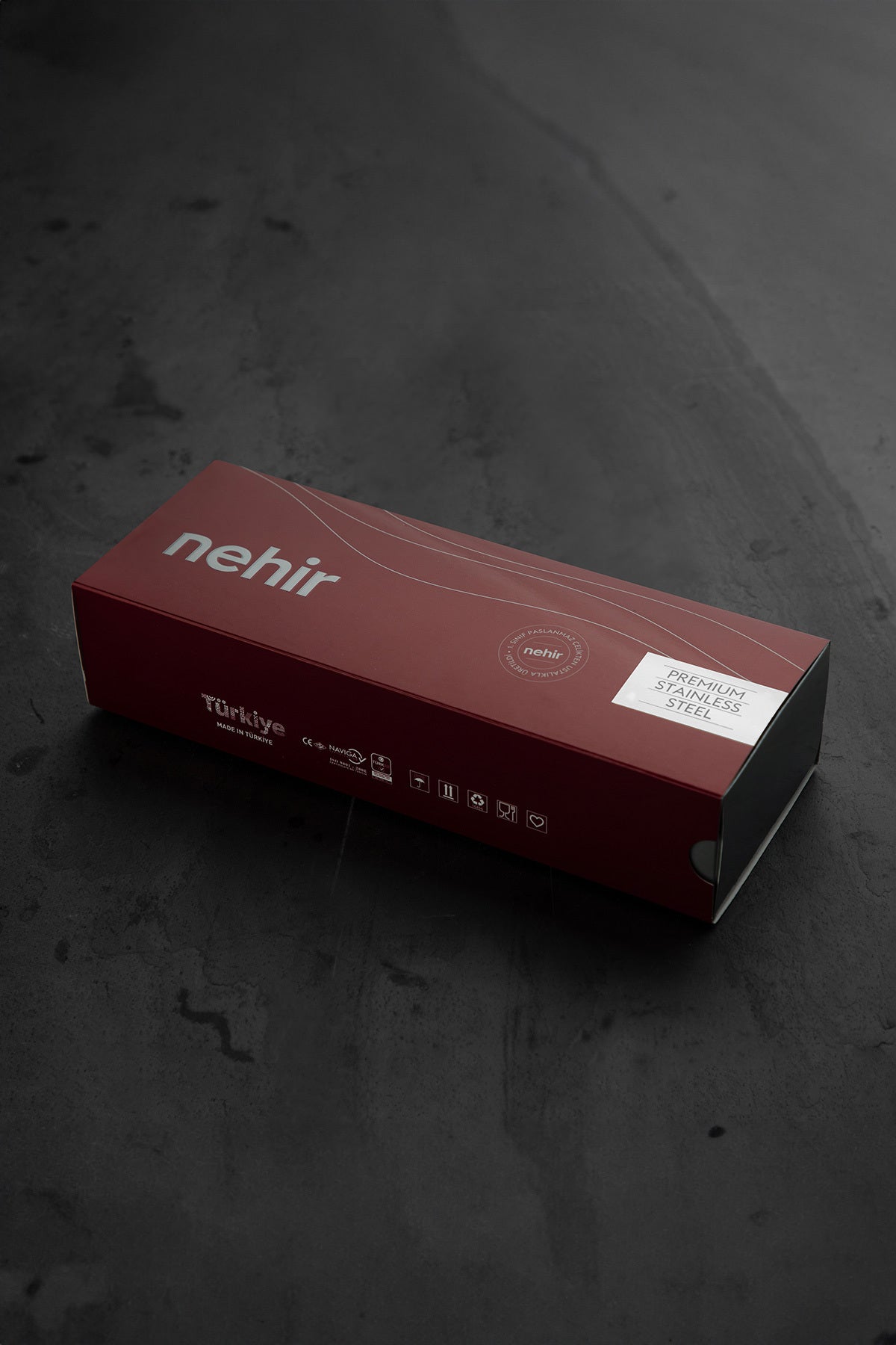 Lalezar Plain 6 Piece Stainless Steel Serving Set