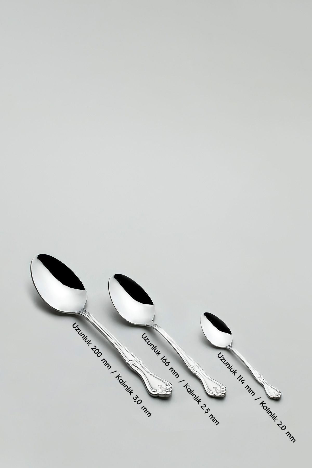 Lalezar Satin 60 Piece Boxed Cutlery Set for 12 People