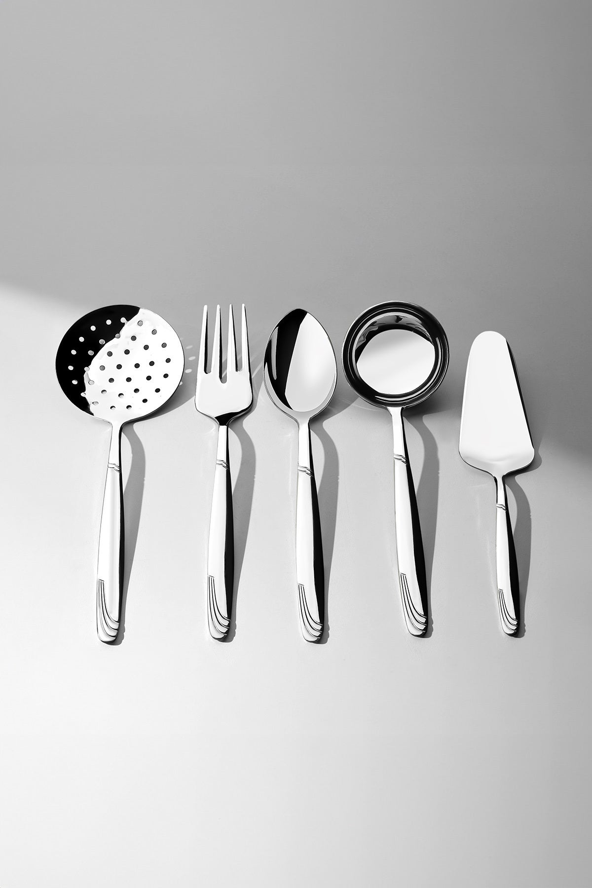 Lizbon Sade 10 Parça Paslanmaz Çelik Servis Takımı