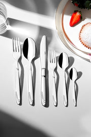 Lizbon Plain 12 Person 89 Piece Boxed Cutlery Set