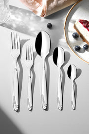 Lizbon Plain 30 Piece Boxed Cutlery Set for 6 People