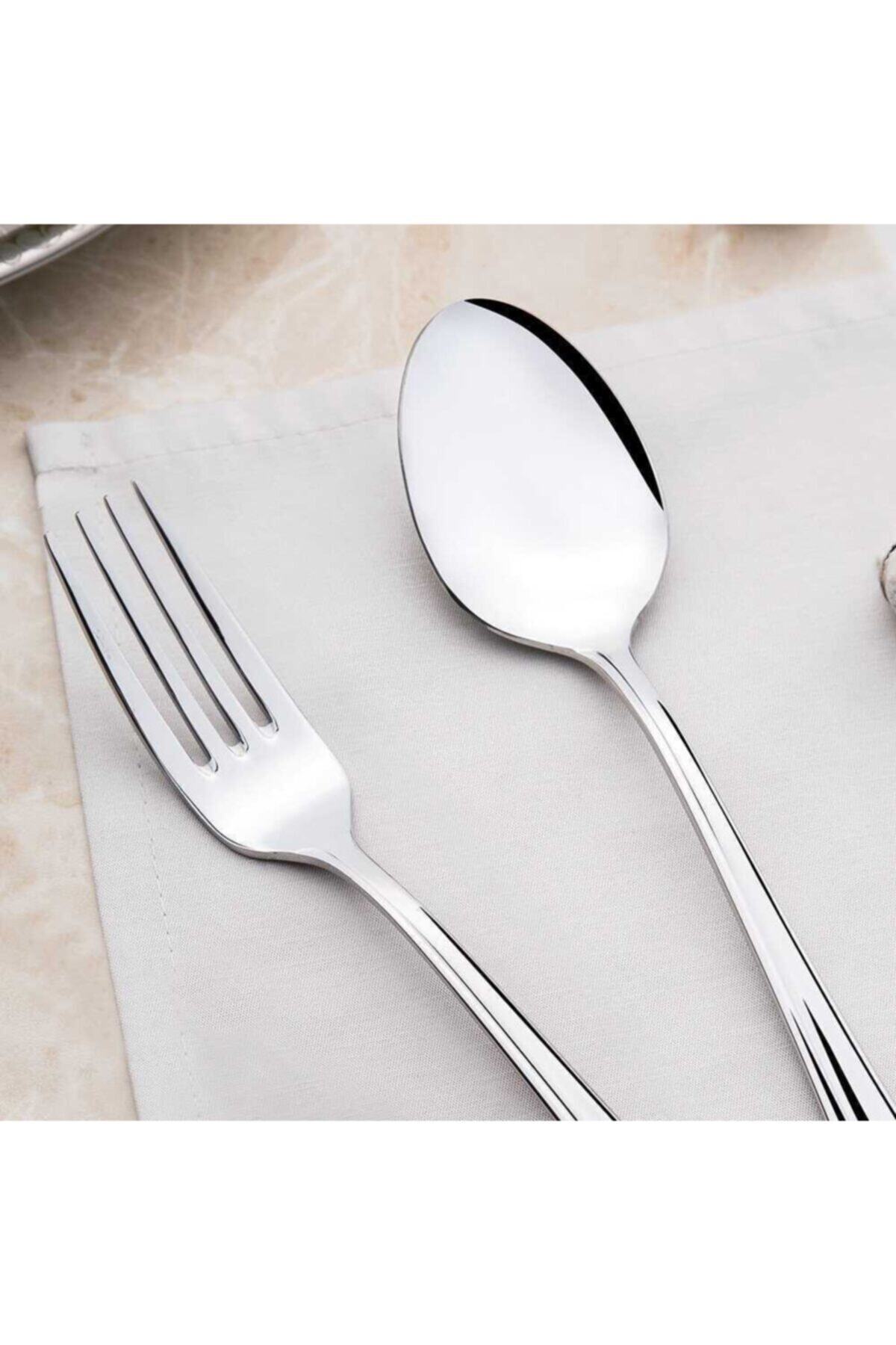 Maksi Plain 12 Person 60 Piece Boxed Cutlery Set