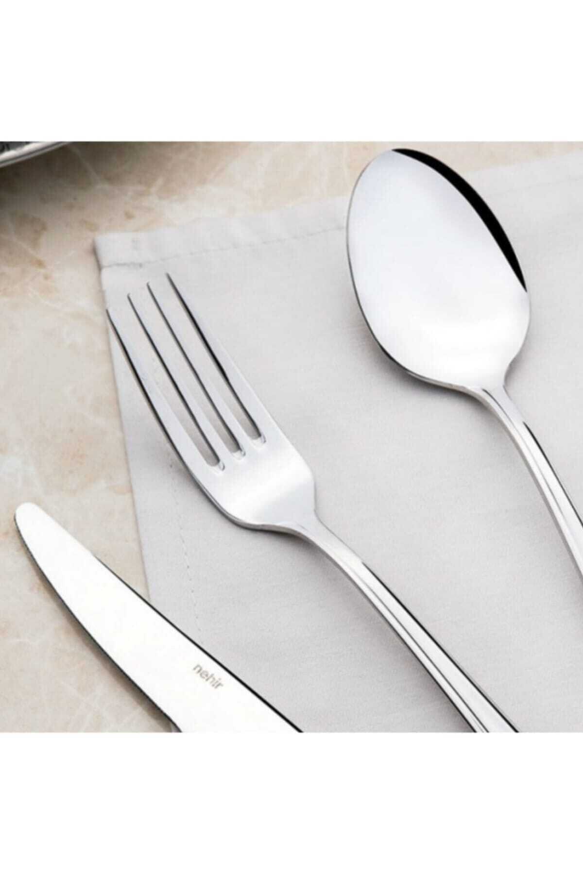 Maxi Plain 12 Person 72 Piece Boxed Cutlery Set