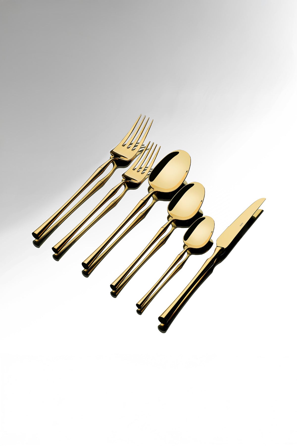 Marbella Full Gold 12 Person 72 Piece Boxed Cutlery Set