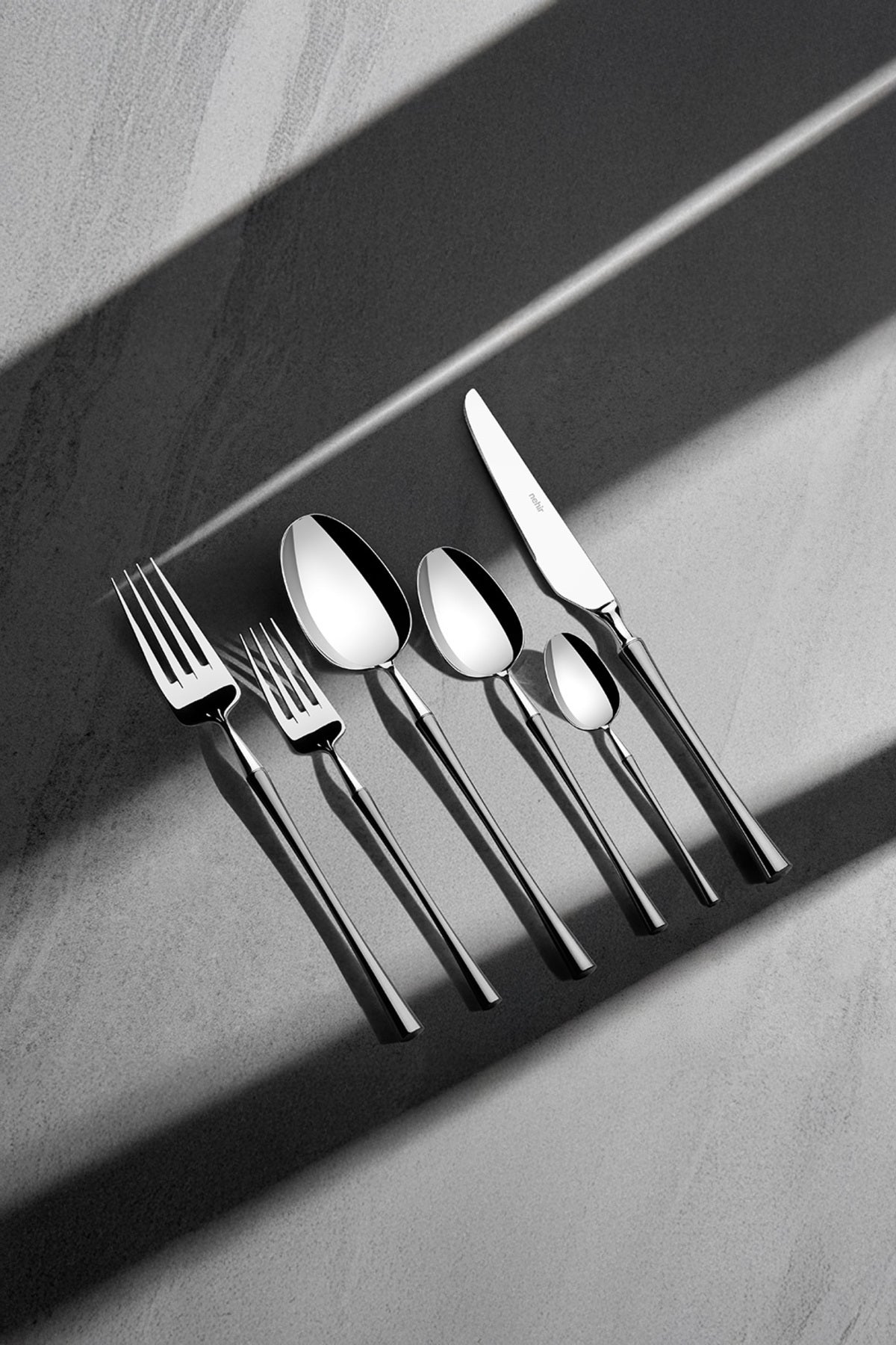 Marbella Satin 12 Person 72 Piece Boxed Cutlery Set