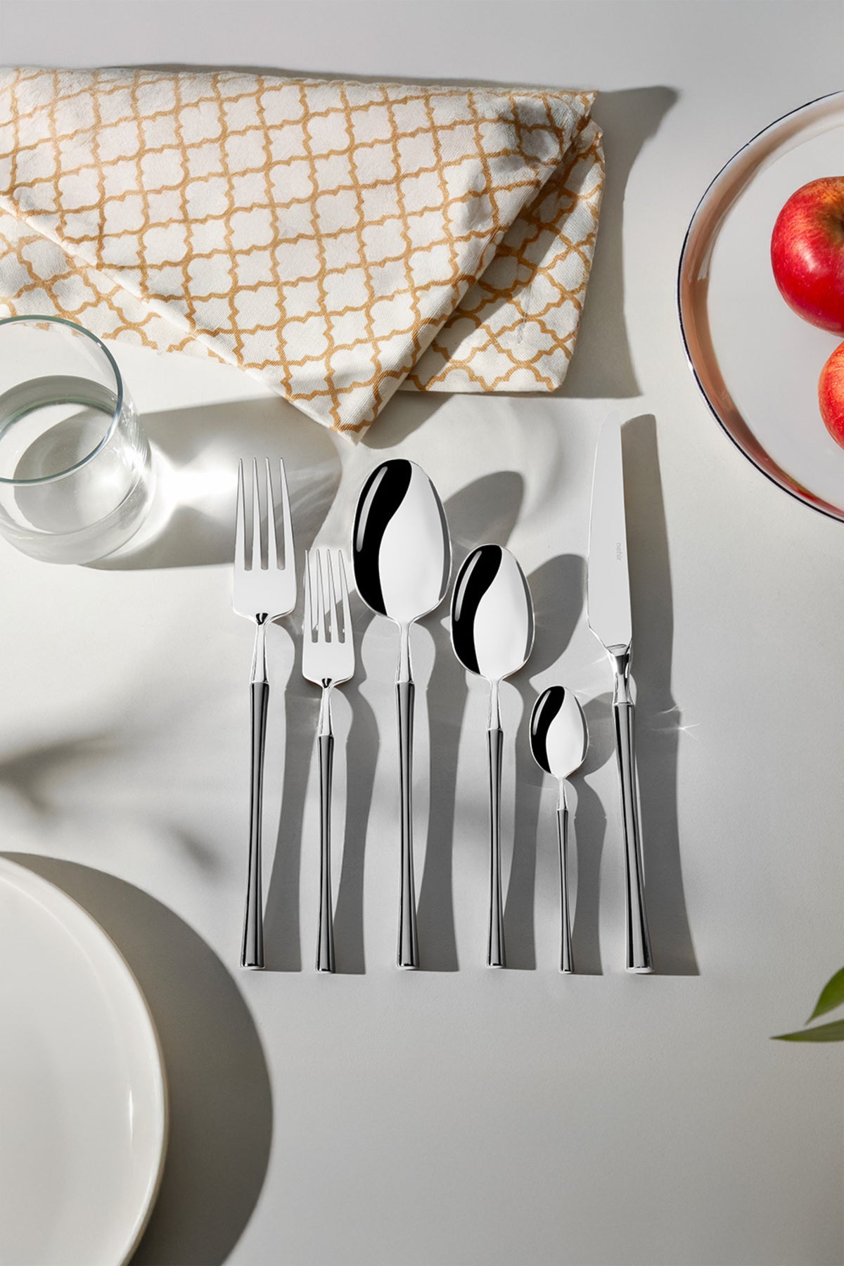 Marbella Satin 12 Person 72 Piece Boxed Cutlery Set