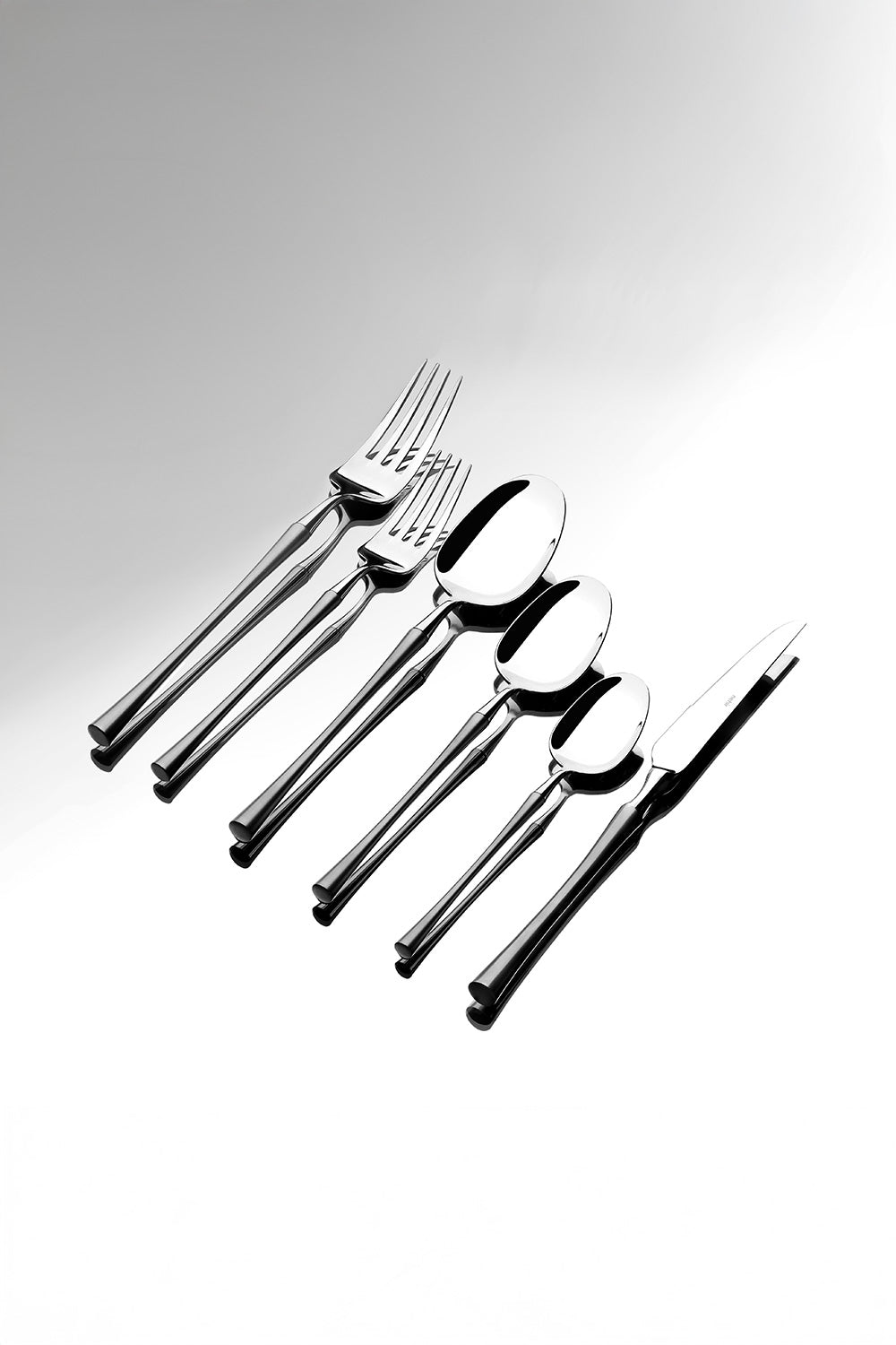 Marbella Satin 12 Person 72 Piece Boxed Cutlery Set