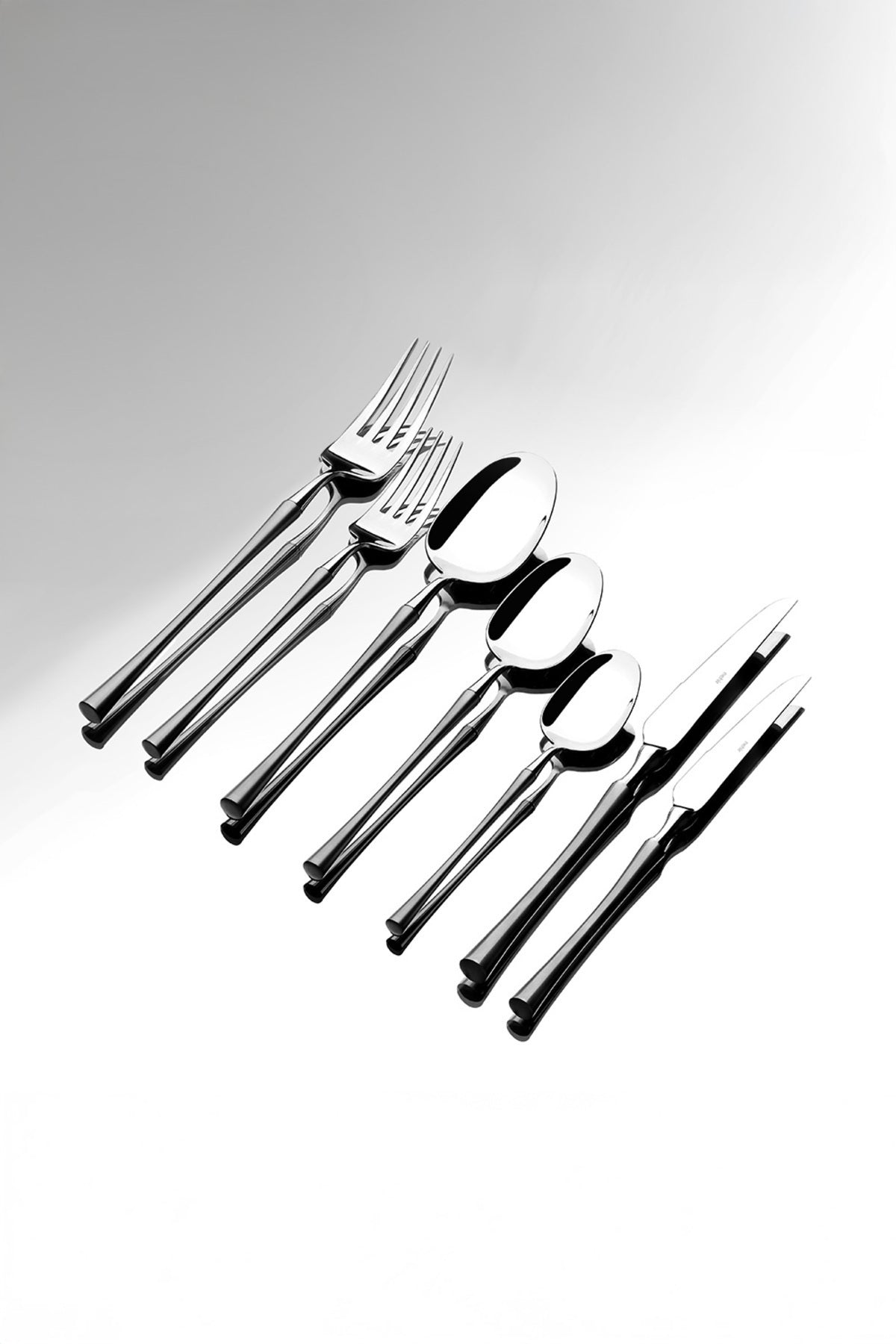 Marbella Satin 12 Person 84 Piece Boxed Cutlery Set