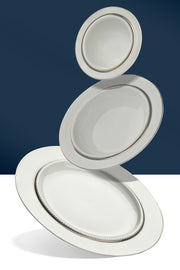 Margaret Lisa 57-Piece Porcelain Dinner Set