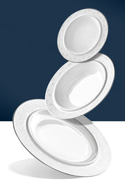 Margaret Mary 57-Piece Porcelain Dinner Set