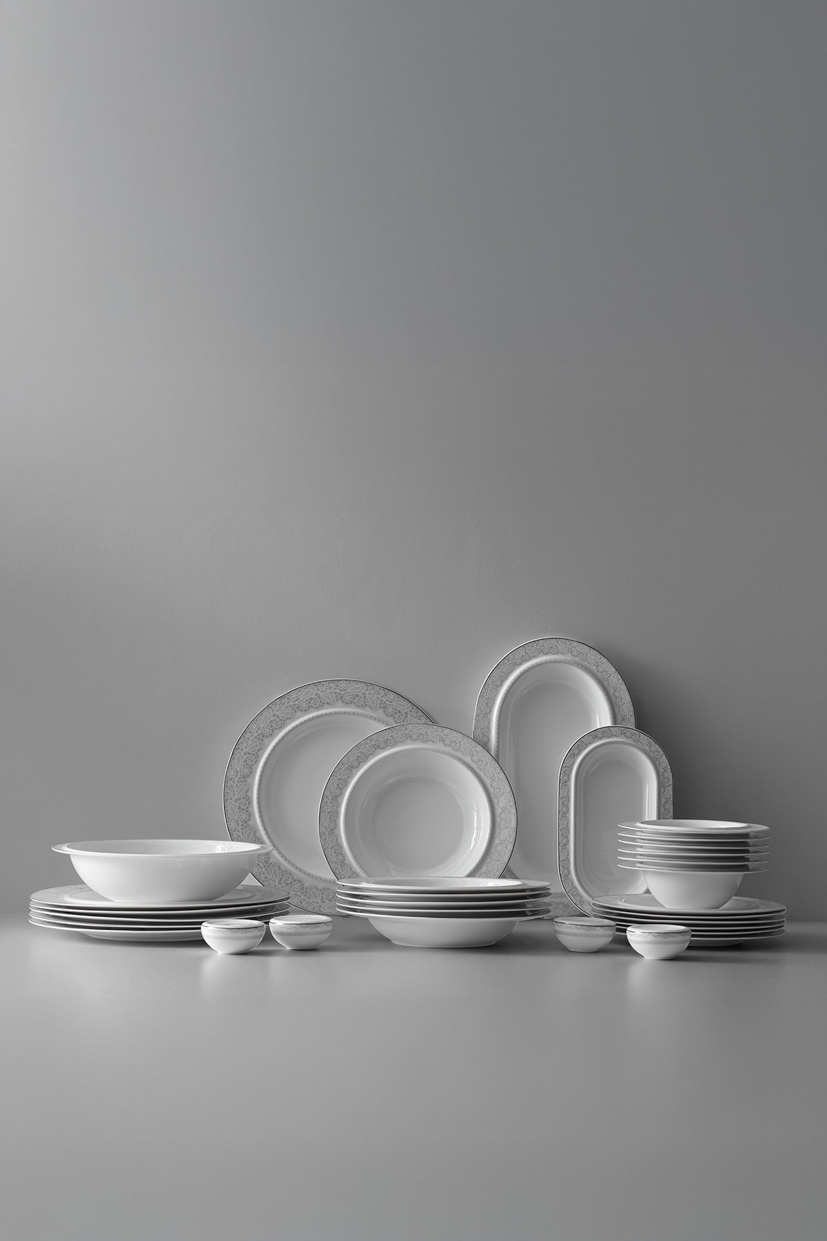 Margaret Mary 57-Piece Porcelain Dinner Set
