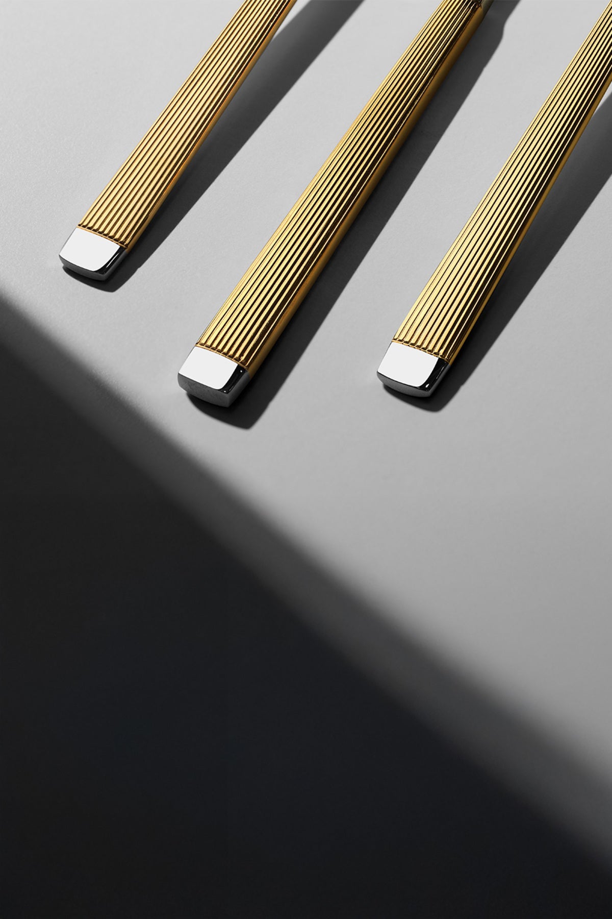 Maria Altın Sade 12 Kişilik 84 Parça Kutulu Çatal Kaşık Bıçak Takımı