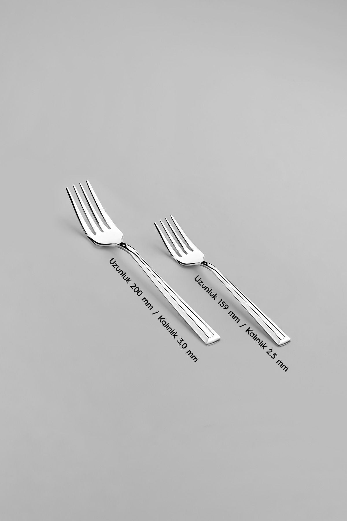 Milano Plain 60-Piece Boxed Cutlery Set for 12 People