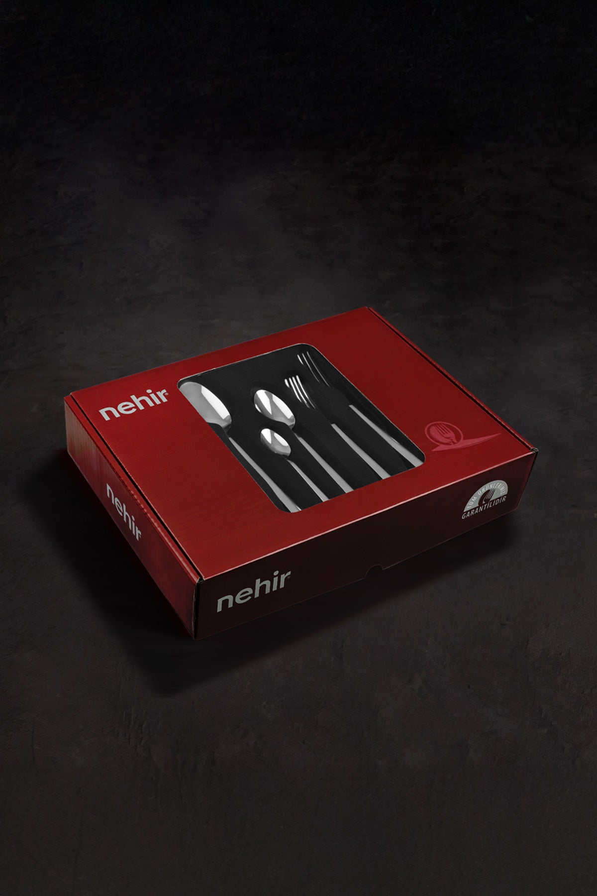 Milano Plain 36 Piece Boxed Cutlery Set for 6 People