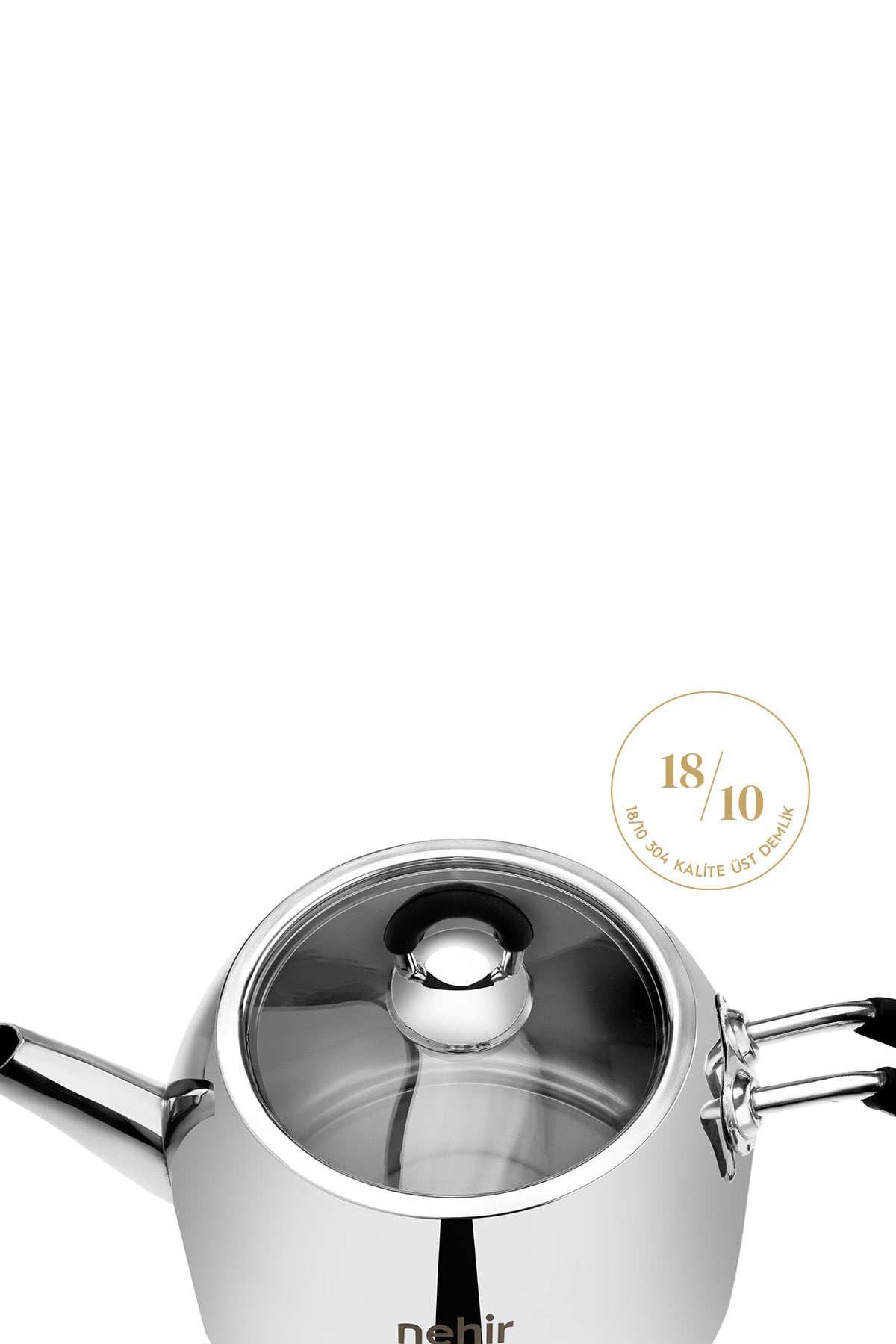 Modern Mini Small Size 0.8-1.6 Lt. Stainless Steel Teapot Set